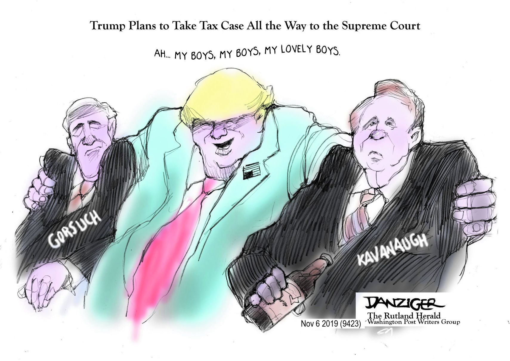 Jeff Danziger cartoon